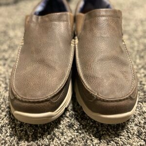 Magellan Brown Slip On Shoes